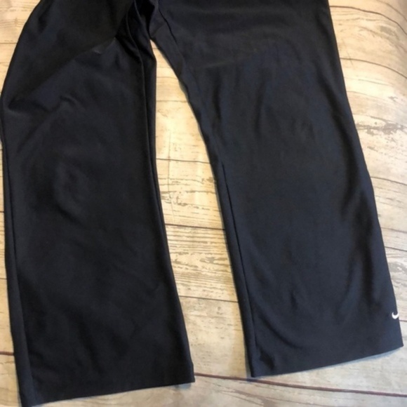 Nike Capri Fit Dry Dark Blue Work Out Pants capri  S 4-6 - Picture 3 of 4